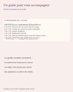 Extrait du programme avec filigrane